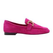 Stijlvolle Mocassin Loafers voor Vrouwen Bibi Lou , Pink , Dames