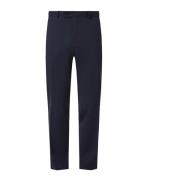 Fijne wol pantalon Carl Gross , Blue , Heren