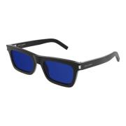 Black/Blue Sunglasses Betty SL 463 Saint Laurent , Black , Dames