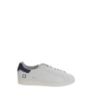 Klassieke Leren Sneakers D.a.t.e. , White , Heren