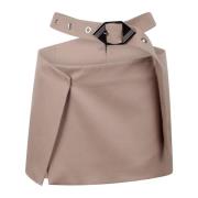 Short Skirts The Attico , Beige , Dames