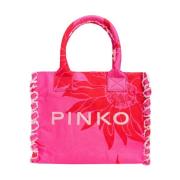 Luxe Handtas voor Moderne Vrouwen Pinko , Pink , Dames