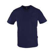 T-Shirts Plein Sport , Blue , Heren