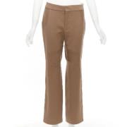 Pre-owned Wool bottoms Marni Pre-owned , Brown , Dames