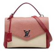 Pre-owned Leather handbags Louis Vuitton Vintage , Pink , Dames