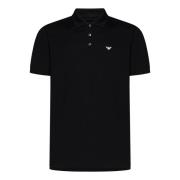 Polo Shirts Emporio Armani , Black , Heren