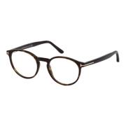 Donker Havana Brillen Monturen Zonnebril Tom Ford , Brown , Unisex