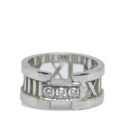 Pre-owned White Gold rings Tiffany & Co. Pre-owned , Gray , Dames