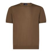 T-Shirts Drumohr , Brown , Heren
