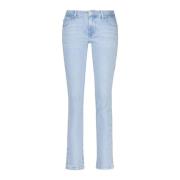 Klassieke Slim Fit Pyper Jeans 7 For All Mankind , Blue , Dames