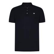 Polo Shirts Emporio Armani , Blue , Heren