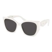 Sunglasses Prada , White , Dames