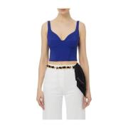 Tops Elisabetta Franchi , Blue , Dames