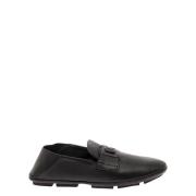 Zwarte platte schoenen DG Driver Dolce & Gabbana , Black , Heren