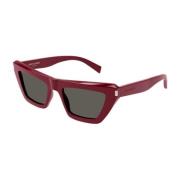 SL 46700 Sunglasses Saint Laurent , Red , Dames