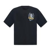 Drakenschedel T-shirt AllSaints , Black , Heren