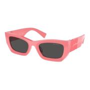 Dark Pink/Dark Grey Sunglasses Miu Miu , Pink , Dames
