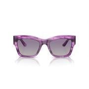 Stylish Sunglasses in Violet Havana Vogue , Multicolor , Dames