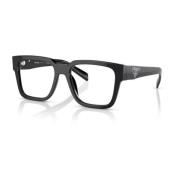 Pr08Zv Glasses Prada , Black , Heren