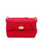 Pre-owned Leather shoulder-bags Mulberry Pre-owned , Red , Dames