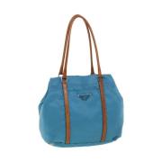 Pre-owned Nylon handbags Prada Vintage , Blue , Dames