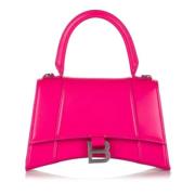 Pre-owned Leather handbags Balenciaga Vintage , Pink , Dames