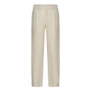 Wide Trousers Ralph Lauren , Beige , Dames