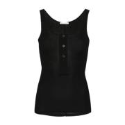 Top zonder mouwen Ami Paris , Black , Dames