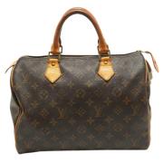 Pre-owned Canvas louis-vuitton-bags Louis Vuitton Vintage , Brown , Da...