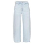 Straight Jeans Drykorn , Blue , Dames