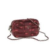 Pre-owned Nylon prada-bags Prada Vintage , Red , Dames