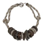 Pre-owned Metal necklaces Armani Pre-owned , Gray , Unisex