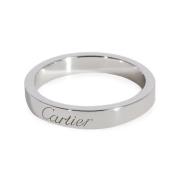 Pre-owned Platinum rings Cartier Vintage , Gray , Dames