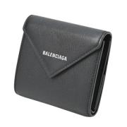 Pre-owned Leather wallets Balenciaga Vintage , Black , Unisex