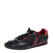 Pre-owned Fabric sneakers Gucci Vintage , Black , Dames