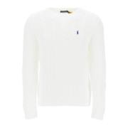 Round-neck Knitwear Polo Ralph Lauren , White , Heren