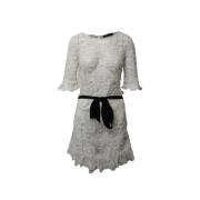 Pre-owned Cotton dresses Ralph Lauren Pre-owned , White , Dames