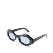 AAP Unlahand Black Green Sunglasses Marni , Multicolor , Dames