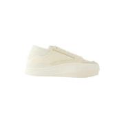 Pre-owned Leather sneakers Yohji Yamamoto Pre-owned , White , Dames