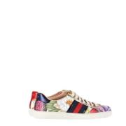 Pre-owned Leather sneakers Gucci Vintage , Multicolor , Dames