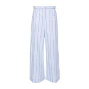 Wide Trousers Marni , Blue , Dames