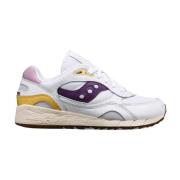 Wit/Paars Shadow 6000 Sneakers Saucony , Multicolor , Dames