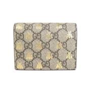 Pre-owned Canvas wallets Gucci Vintage , Brown , Dames