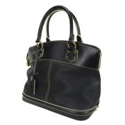 Pre-owned Leather louis-vuitton-bags Louis Vuitton Vintage , Black , D...