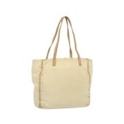 Pre-owned Nylon prada-bags Prada Vintage , Beige , Dames