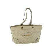 Pre-owned Cotton gucci-bags Gucci Vintage , White , Dames