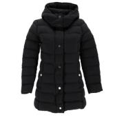 Pre-owned Polyester outerwear Moncler Pre-owned , Black , Dames