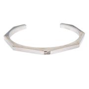 Pre-owned Metal bracelets Fendi Vintage , Gray , Dames