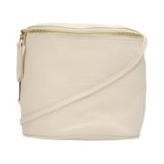 Marianneke Crossbody Leren Tas Fred De La Bretoniere , Beige , Dames