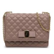 Pre-owned Leather shoulder-bags Salvatore Ferragamo Pre-owned , Pink ,...